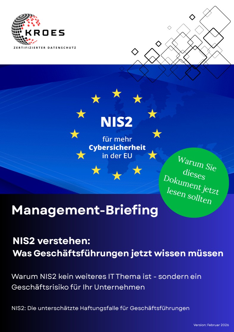 NIS2 Management Briefing Vorschau