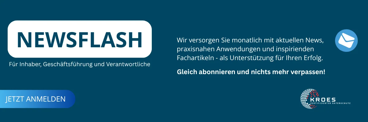 Datenschutz-Kroes-Newsletter